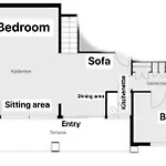 Fjord View In With Free Parking דירה